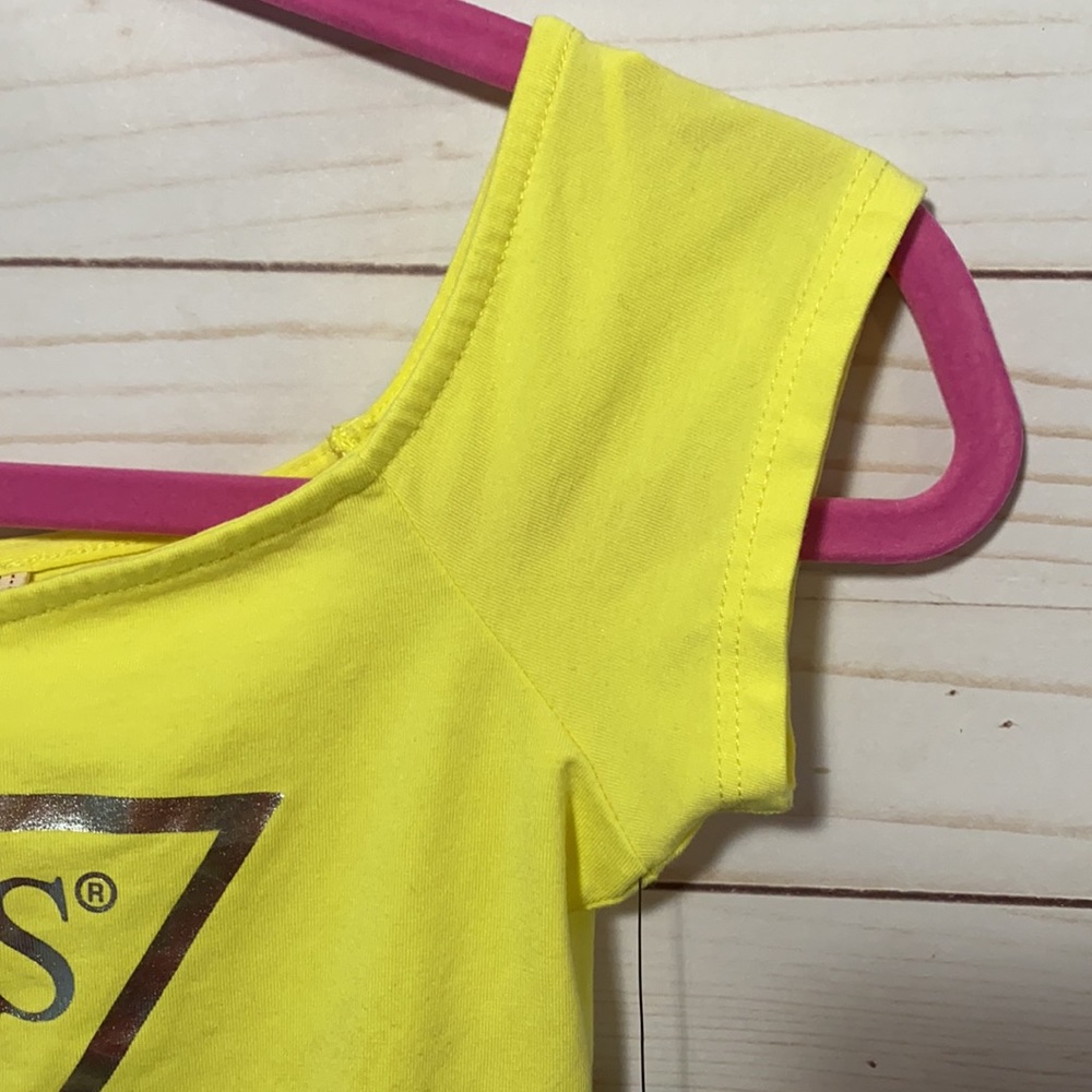 Guess Los Angeles Women’s Lemon Triangle Logo Bodysuit - Picture 10 of 16